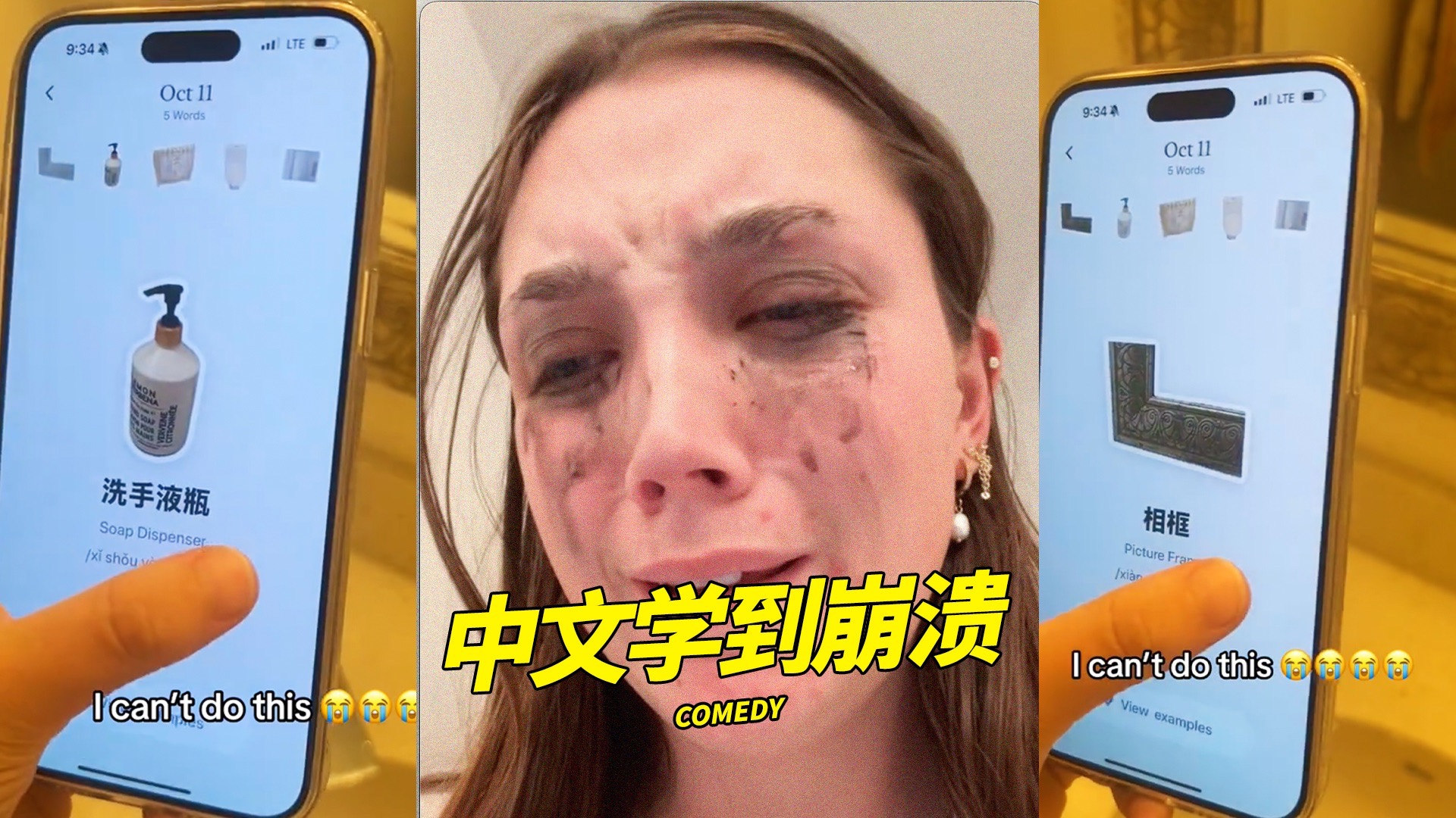 Learning Chinese to the point of complete collapse‼ ️