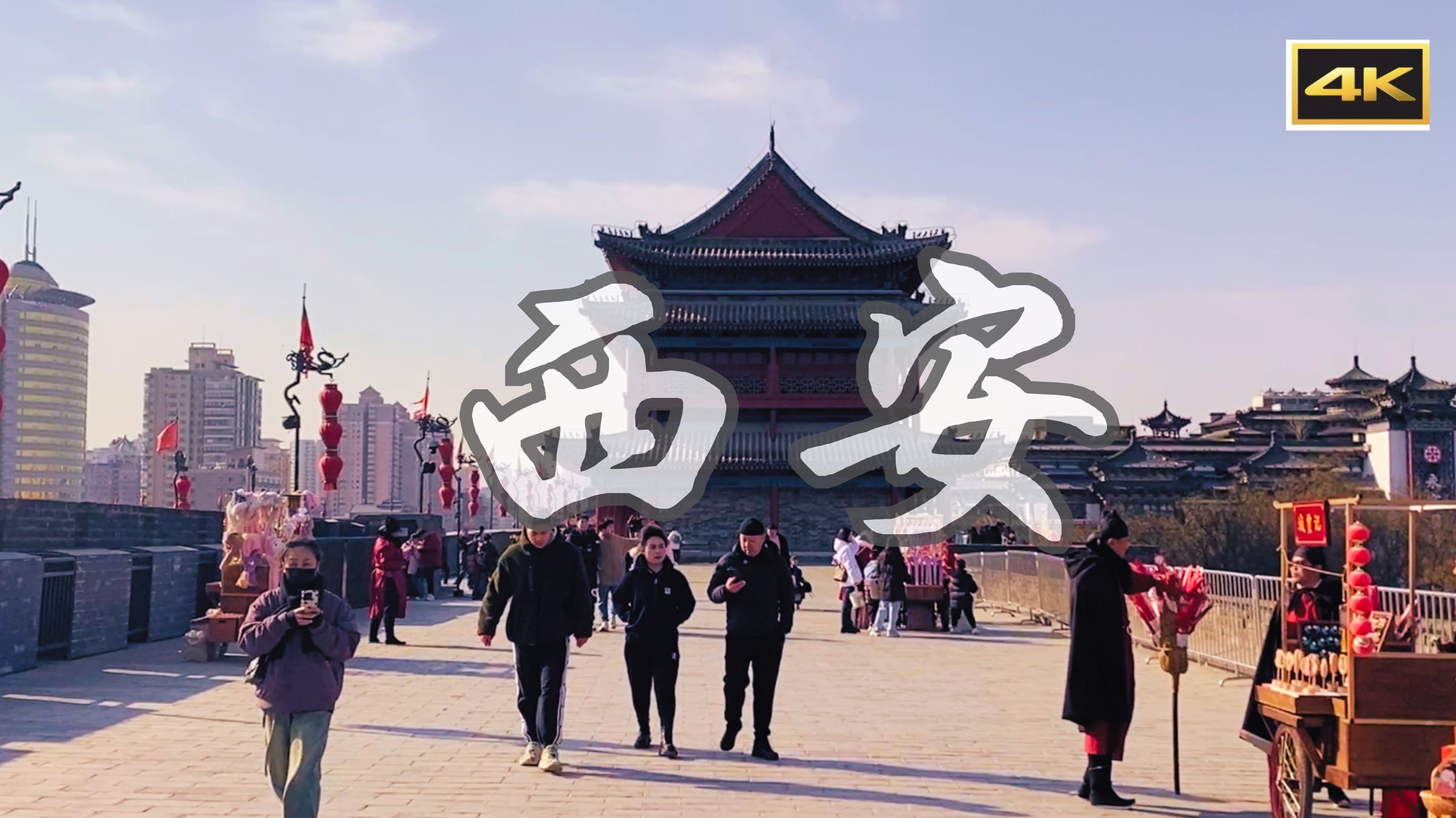 Top 5 tourist attractions in Xi'an｜Xi'an tourism vlog｜Terracotta Warriors, Big Wild Goose Pagoda, Huashan｜4K